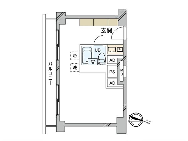 パピリオーテ西横浜 間取図(平面図) パピリオーテ西横浜 間取図(平面図)