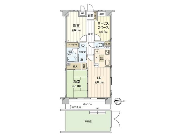 間取図(平面図)