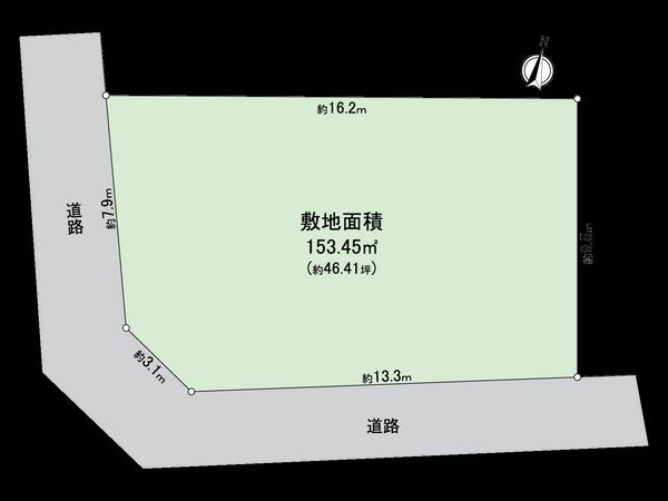 磯子区洋光台4丁目 土地2区画 区画図 磯子区洋光台4丁目 土地2区画 区画図