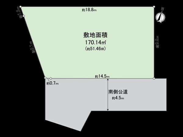 港南区日野南4丁目 土地 区画図 港南区日野南4丁目 土地 区画図
