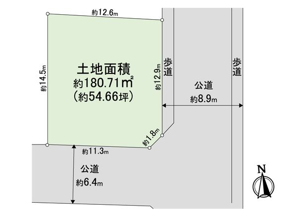 栄区桂台南2丁目 土地 区画図 栄区桂台南2丁目 土地 区画図