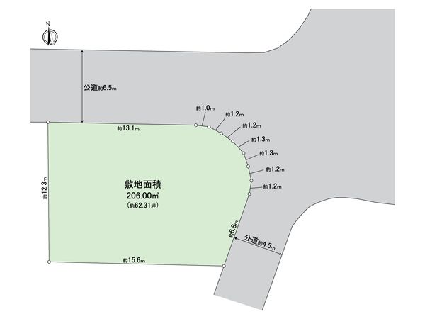 磯子区栗木3丁目 土地 区画図 区画図