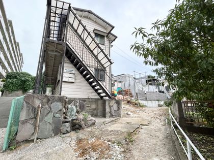 港南区野庭町 古家付土地 土地写真