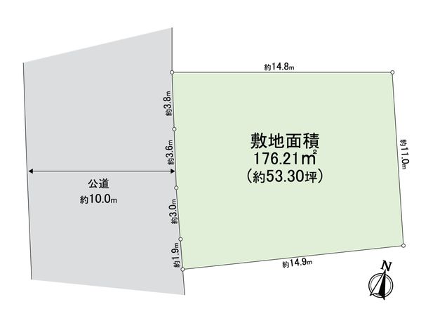 戸塚区原宿1丁目 土地 区画図 戸塚区原宿1丁目 土地 区画図