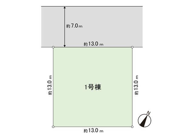 磯子区洋光台3丁目 土地 区画図 磯子区洋光台3丁目 土地 区画図