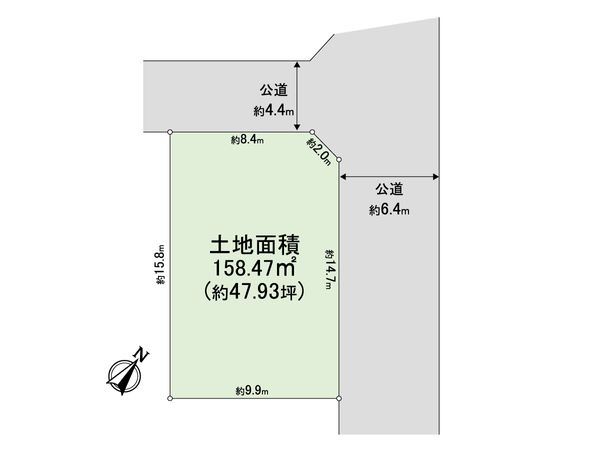 栄区若竹町 土地 区画図 栄区若竹町 土地 区画図