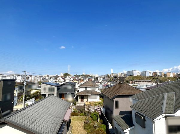 港南区港南台7丁目古家付き土地 眺望