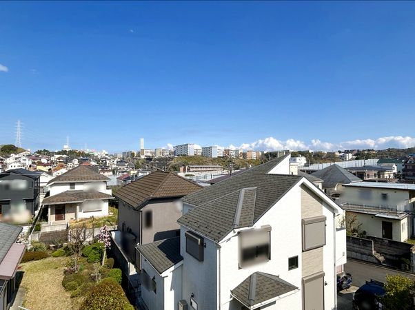 港南区港南台7丁目古家付き土地 眺望