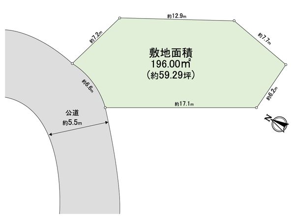 港南区港南台1丁目 土地 区画図 港南区港南台1丁目 土地 区画図