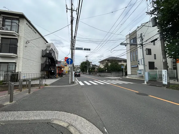 前面道路