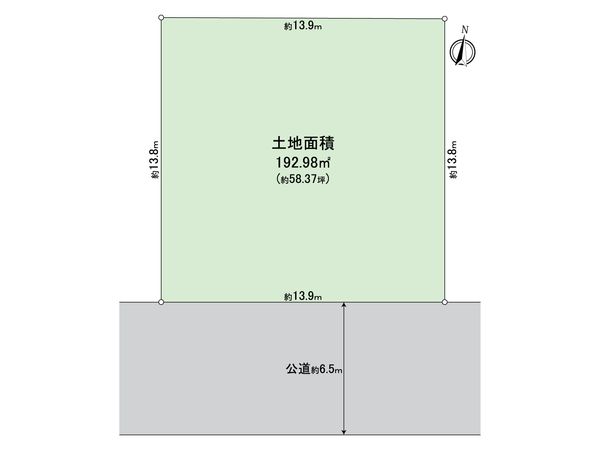 栄区桂台南2丁目 土地 区画図 栄区桂台南2丁目 土地 区画図
