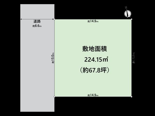 栄区桂台西2丁目 売地 区画図 栄区桂台西2丁目 売地 区画図