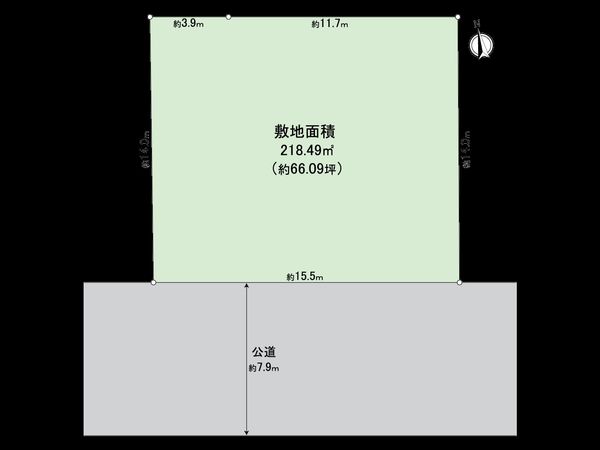 横浜市栄区桂台中 土地 区画図 横浜市栄区桂台中 土地 区画図