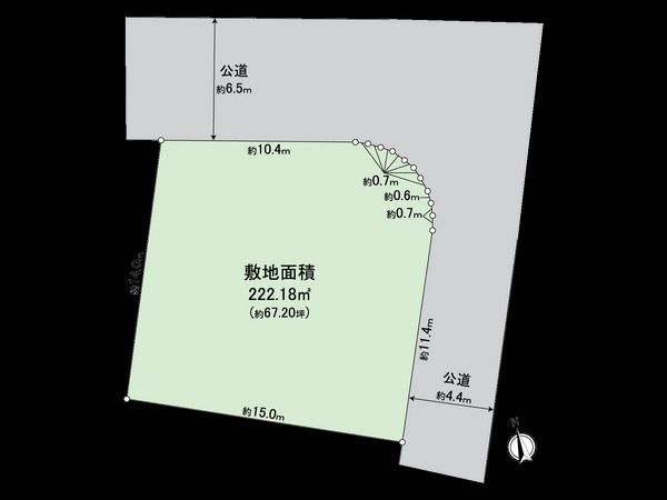 栄区本郷台5丁目 土地 区画図 栄区本郷台5丁目 土地 区画図
