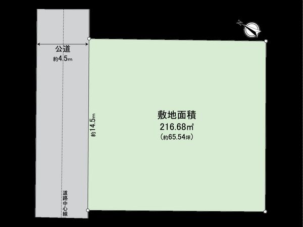 港南区日野南6丁目 土地 区画図