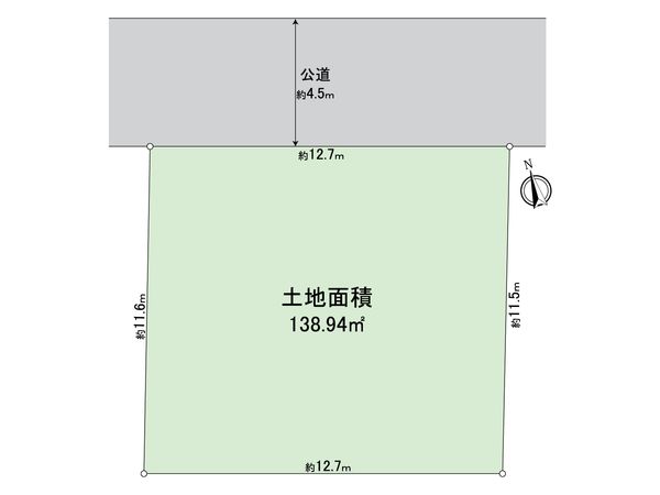 港南区上大岡東1丁目 土地 区画図 港南区上大岡東1丁目 土地 区画図