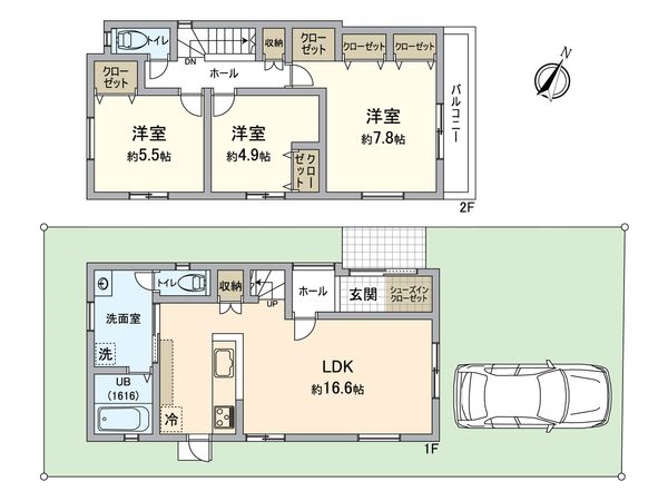 間取図(平面図)