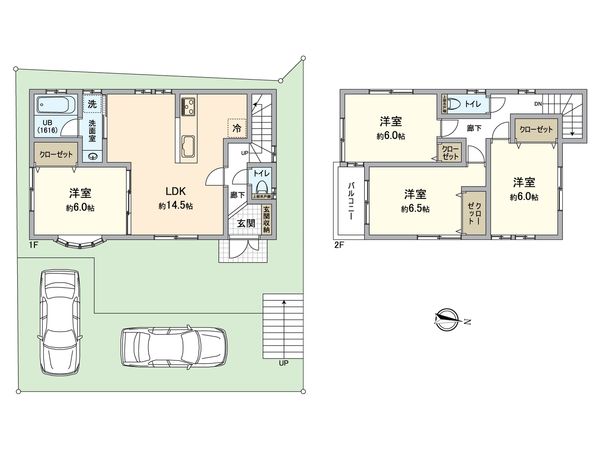 栄区犬山町 戸建 間取図(平面図)