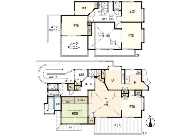 栄区桂台南2丁目 間取図(平面図) 栄区桂台南2丁目 間取図(平面図)