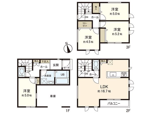 間取図(平面図)