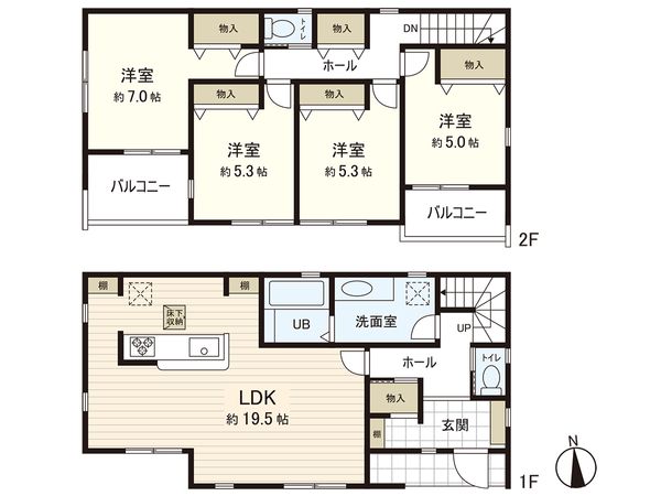 間取図(平面図)