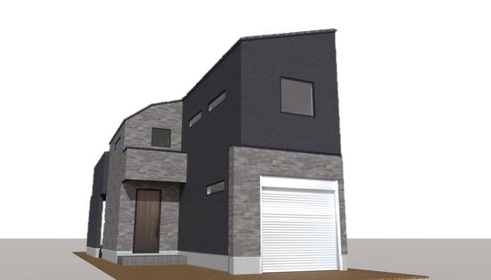 洋光台2丁目新築戸建 2号棟 外観パース図