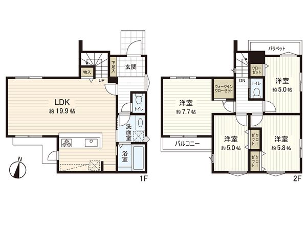間取図(平面図)