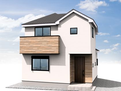 磯子区田中1丁目 新築A棟 外観パース図