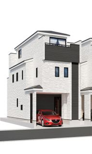 栄区小菅ケ谷1丁目新築戸建 C号棟 外観パース図