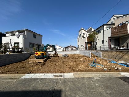 磯子区洋光台6丁目新築戸建 1号棟 前面道路含む外観