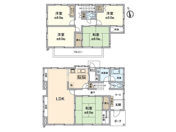 横浜市栄区本郷台5丁目 戸建 間取図(平面図) 横浜市栄区本郷台5丁目 戸建 間取図(平面図)