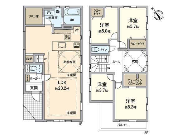 間取図(平面図)
