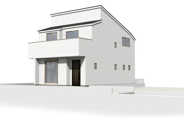 磯子区洋光台4丁目 新築戸建 2号棟 外観パース図 磯子区洋光台4丁目 新築戸建 2号棟 外観パース図