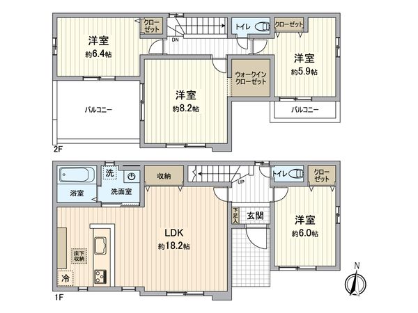 間取図(平面図)