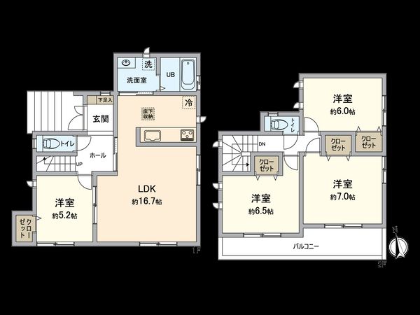 間取図(平面図)