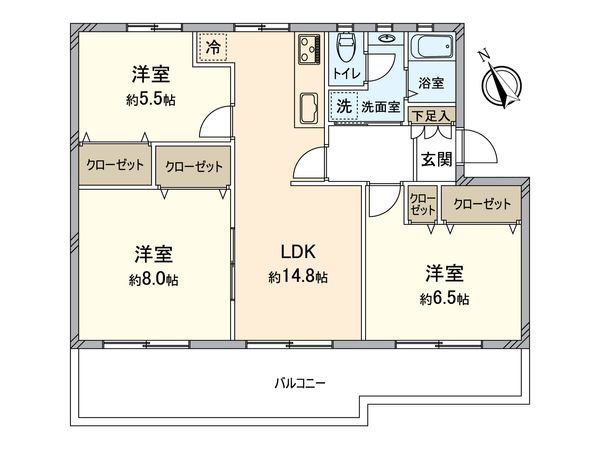 間取図(平面図)