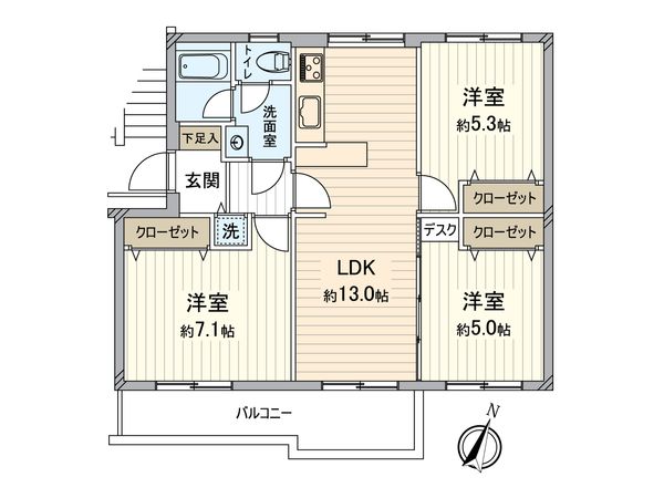 間取図(平面図)