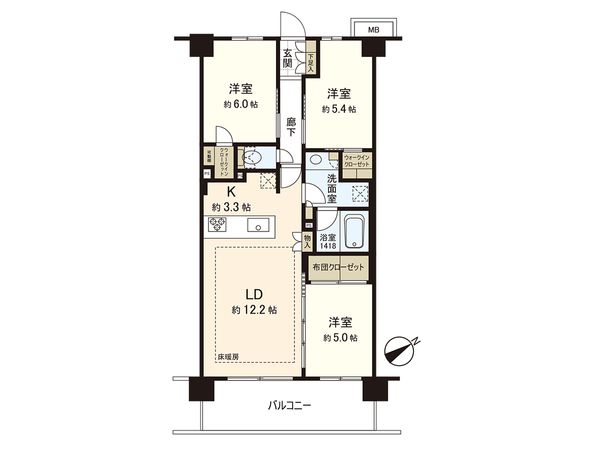間取図(平面図)