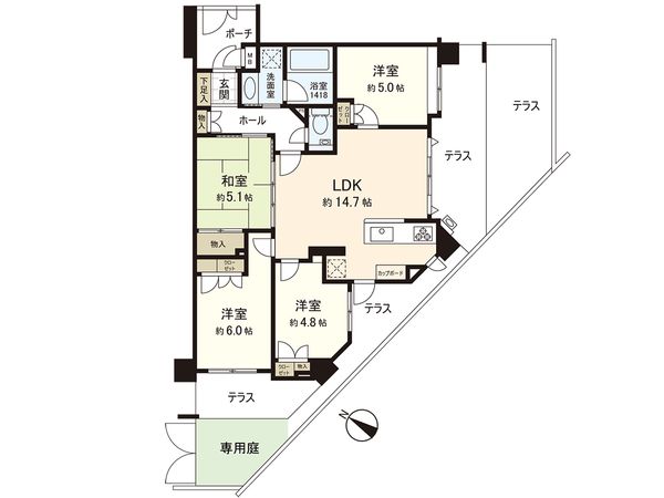 間取図(平面図)