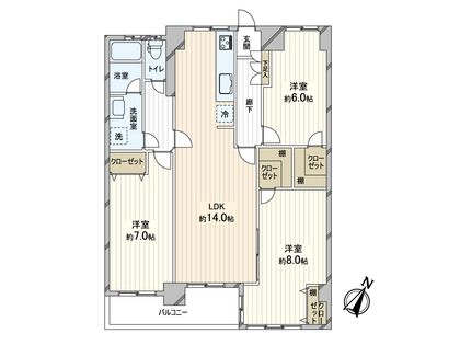 間取図(平面図)
