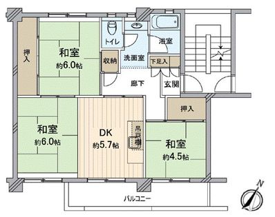 間取図(平面図) 間取図(平面図)