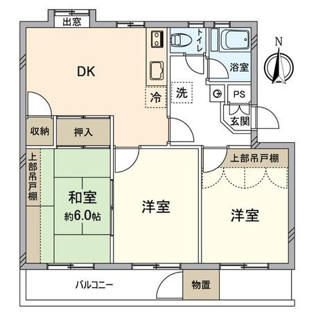 上中里団地 35号棟 間取図(平面図) 上中里団地 35号棟 間取図(平面図)