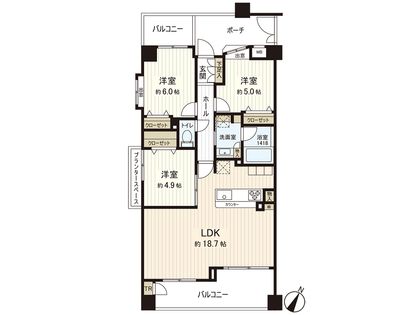 間取図(平面図)