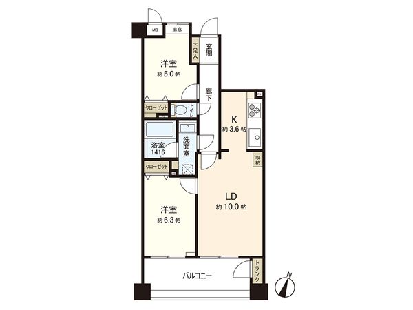 間取図(平面図)