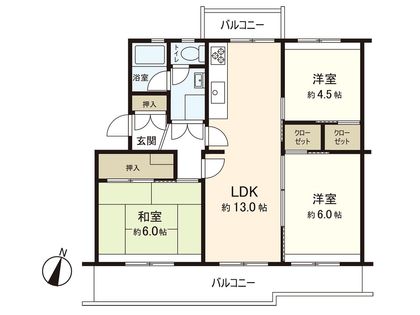 間取図(平面図)