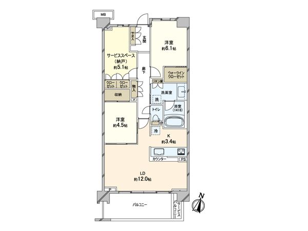 ブランズシティ本郷台リバーサイドテラス 間取図(平面図) ブランズシティ本郷台リバーサイドテラス 間取図(平面図)