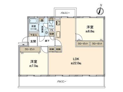 間取図(平面図)