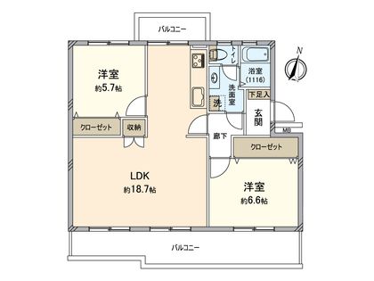 間取図(平面図)