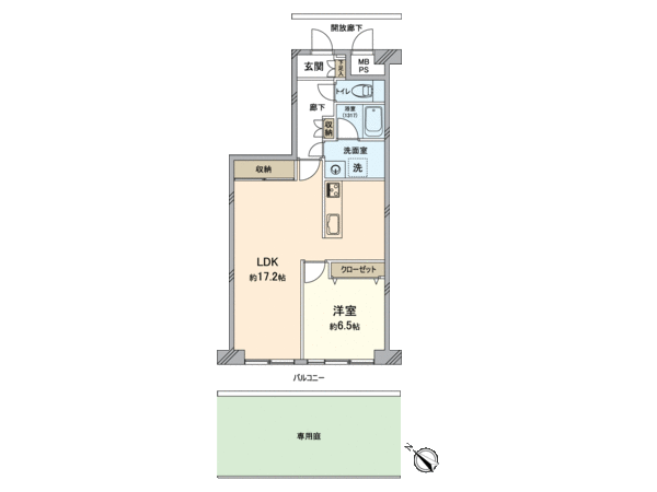 洋伸洋光台マンション 間取図(平面図) 洋伸洋光台マンション 間取図(平面図)