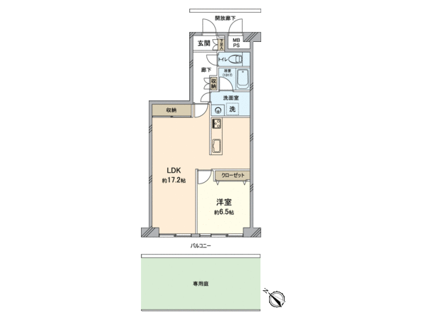 洋伸洋光台マンション 間取り